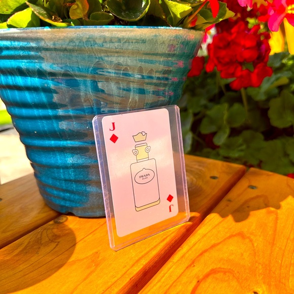 Prada Playing Card with case. Jack of Diamond - Picture 1 of 2